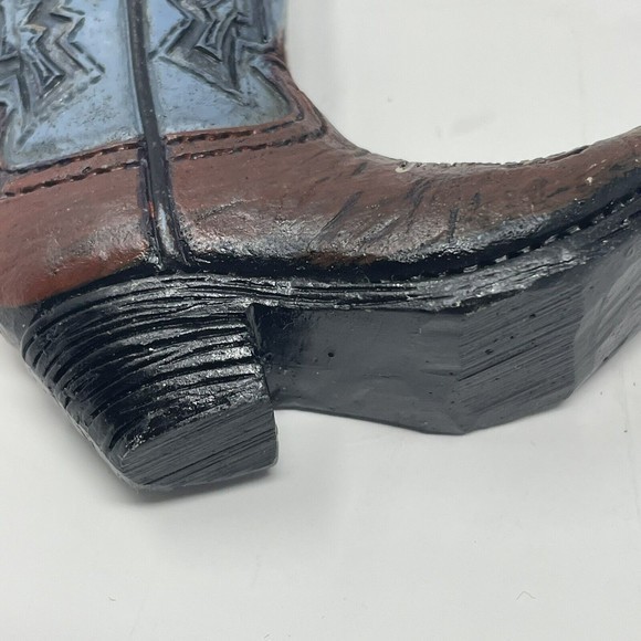 New Blue Cowboy Boot CHRISTMAS  ORNAMENT 3 Inch‎ Western Country Cowgirl - Picture 4 of 11